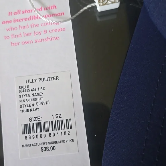 Lilly Pulitzer Run Around Hat - Picture 5 of 7